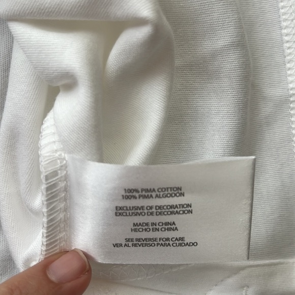 Orvis White Split Neck Blouse Size XXL - Picture 14 of 14